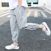 Pantaloni moderni pentru copii in doua culori cu buzunare