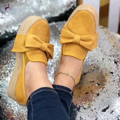 Pantofi moderni de dama cu panglica in mai multe culori