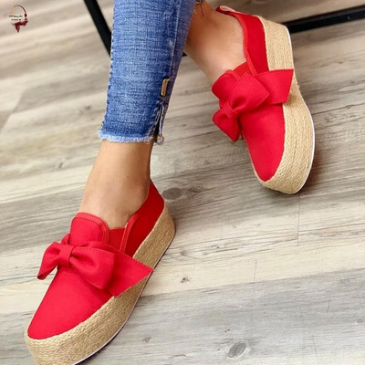 Pantofi moderni de dama cu panglica in mai multe culori