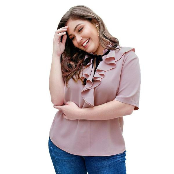 Bluza casual dama cu maneci 3/4 si panglica