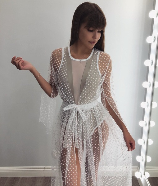 Κομψό μαγιό σε δύο χρώματα