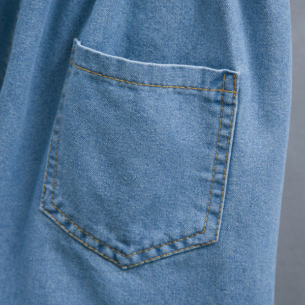 Модерни къси дънкови панталони с размери до 5XL