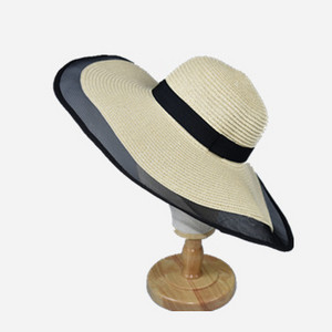 NOU Pălărie de plajă elegantă pentru femei, în mai multe culori