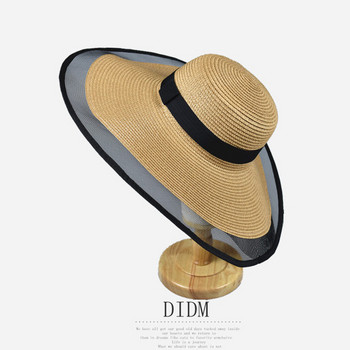 NOU Pălărie de plajă elegantă pentru femei, în mai multe culori