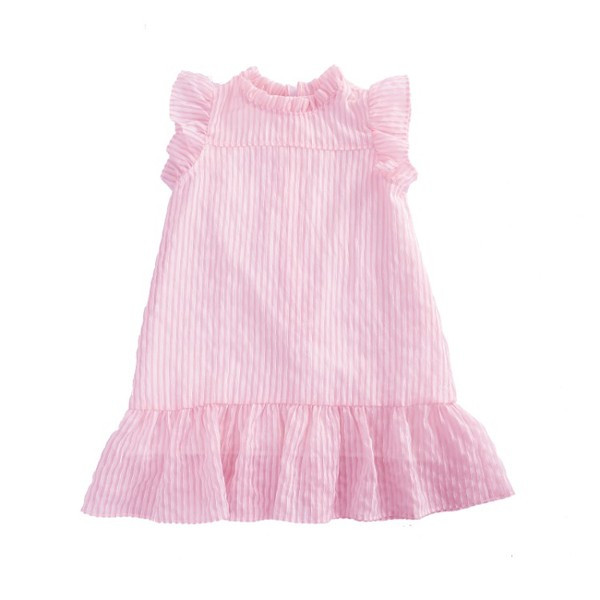 Model actual de croi rochie pentru copii in roz