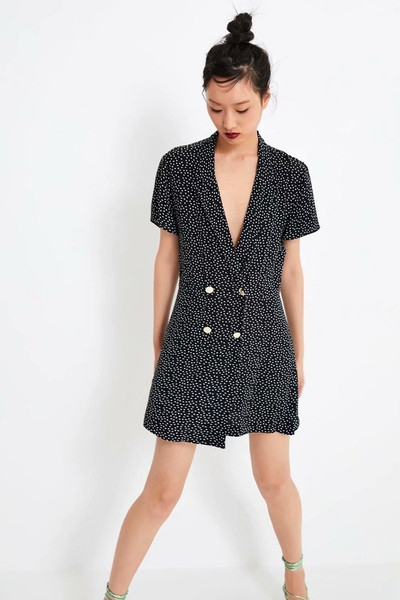 Rochie de dama cu decolteu in V si maneci scurte