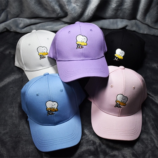 Palarie casual dama cu vizor si broderie in mai multe culori