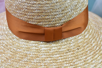 Actuala palarie de vara dama de culoare bej