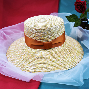 Actuala palarie de vara dama de culoare bej