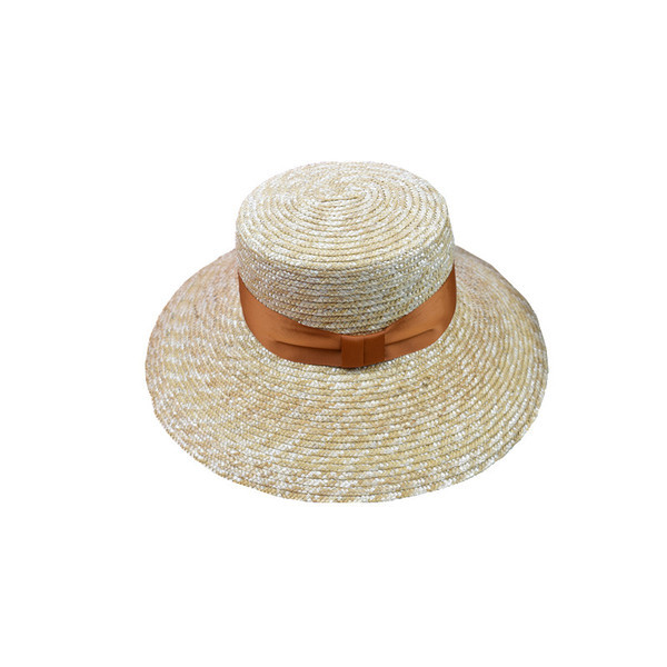Actuala palarie de vara dama de culoare bej