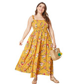 Rochie casual de dama cu imprimeu color in doua culori