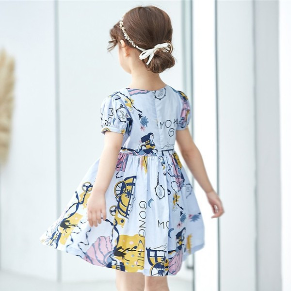 Model de croi rochie pentru copii in trei culori