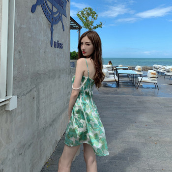 Rochie de dama casual croiala cu motive florale