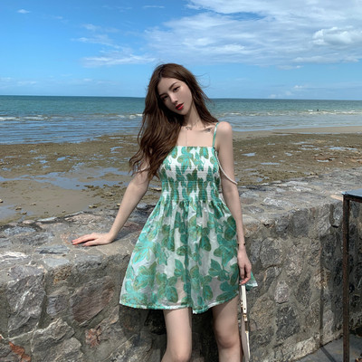 Rochie de dama casual croiala cu motive florale