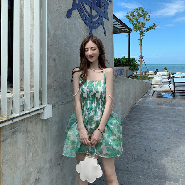 Rochie de dama casual croiala cu motive florale