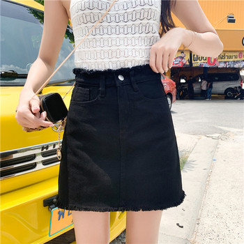 Alkalmi női szoknya magas derékkal, 5XL-es méretig fehér és fekete színben