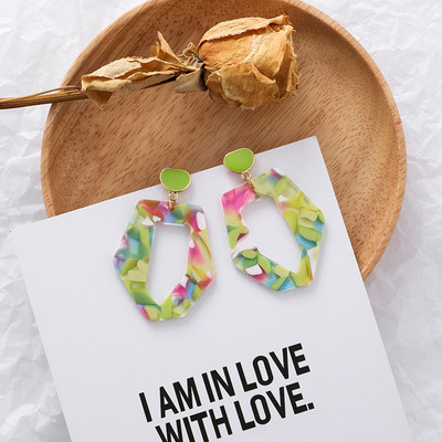 Cercei de damă de zi cu zi - în două culori