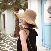 Palarie de vara dama cu cravata in mai multe culori