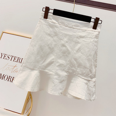 Fusta de dama cu talie inalta in mai multe culori