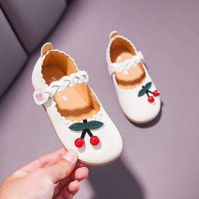 Pantofi moderni pentru copii pentru fete in trei culori cu element 3D