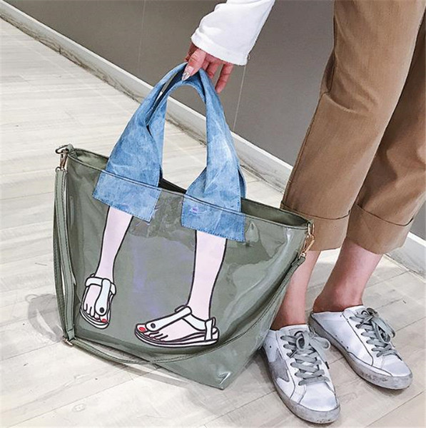 Geanta mare de dama moderna cu aplicatie in mai multe culori