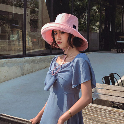 Palarie de dama cu cravata in mai multe culori