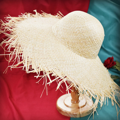 Плажна дамска шапка в два модела 