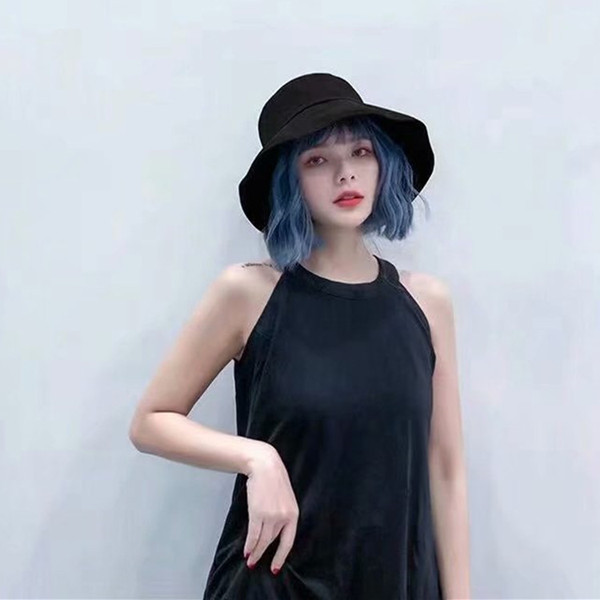 Stílusos női nyári sapka több színben szalaggal