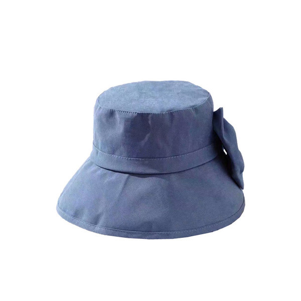 Stílusos női nyári sapka több színben szalaggal