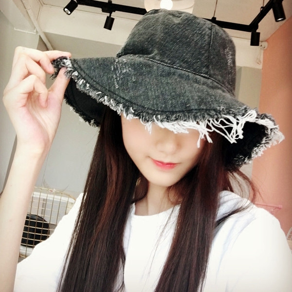 Palarie de dama din denim in trei culori