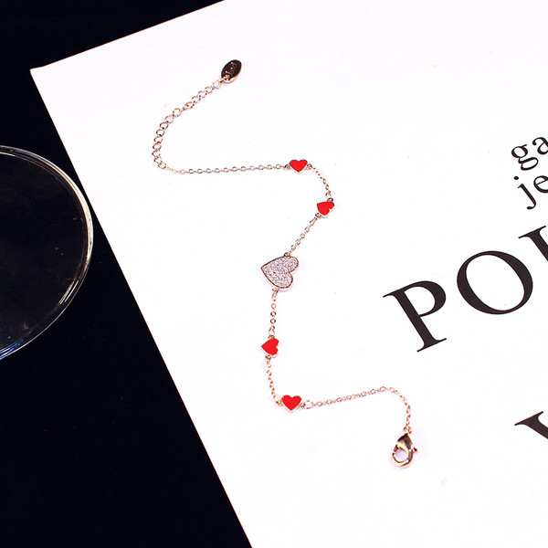 Bratara eleganta de dama in doua culori cu pietre