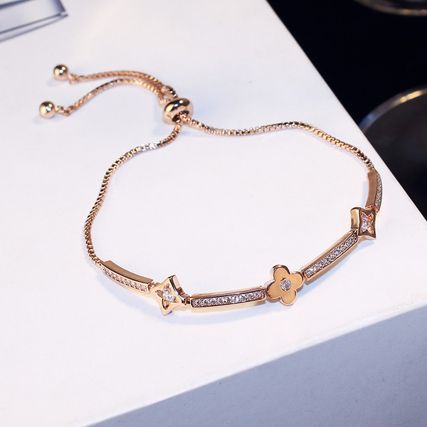 Bratara de dama actuala in doua culori cu pietre