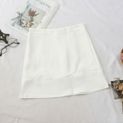 Fusta scurta de dama eleganta cu talie inalta in patru culori