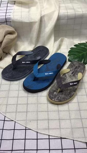 Papuci casual barbatesti cu inscriptie in trei culori