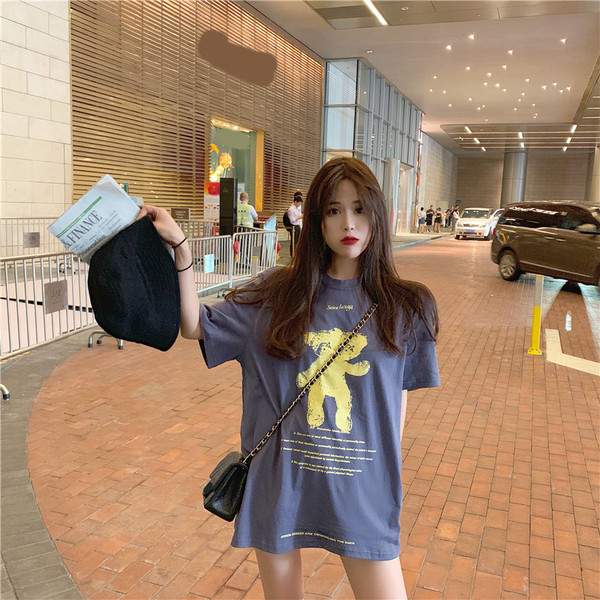 Tricou dama model lung cu aplicatie in trei culori