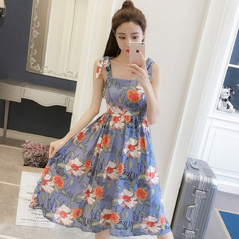 Rochie de vara dama cu aplicatie colorata - model decupat