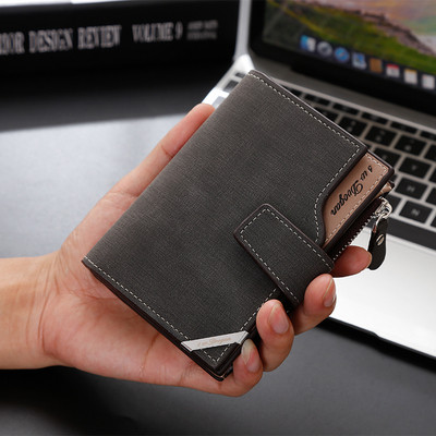 Portofel barbatesc de zi cu zi cu inchidere in mai multe culori