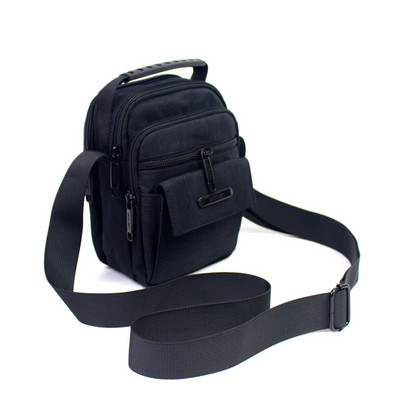 Geanta de barbati actuala cu buzunare in trei culori