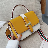 Geanta de dama din piele ecologica cu manere lungi si scurte