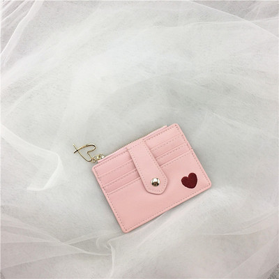 Portofel de dama modern in patru culori cu aplicatie