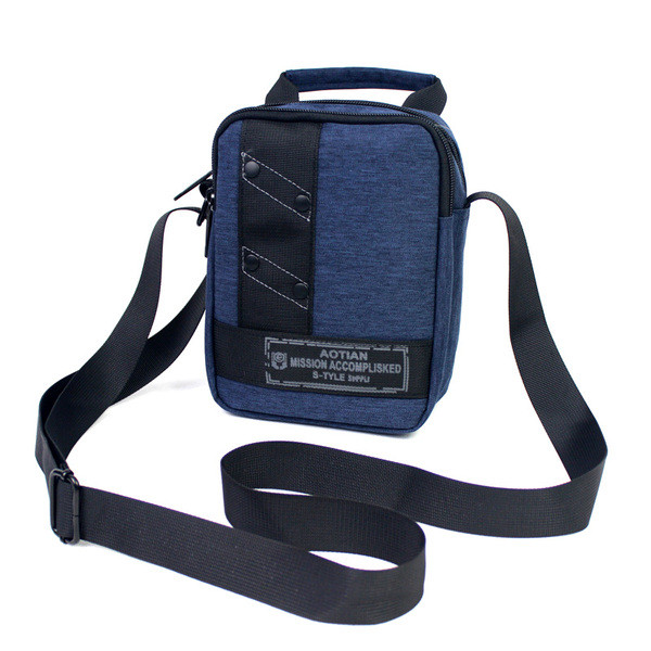 Geantă de zi cu zi pentru bărbați cu inscripții - patru culori