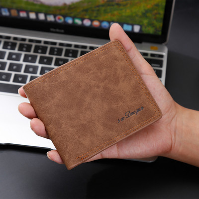 Portofel zilnic pentru bărbați cu inscripție în diferite culori