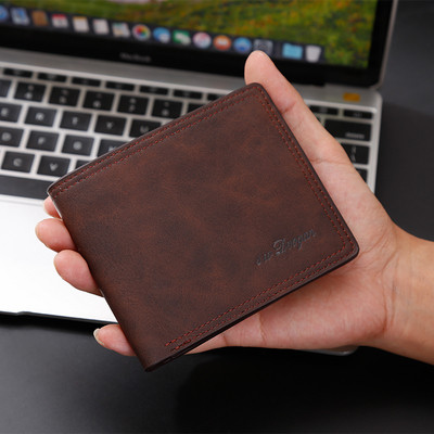 Portofel zilnic pentru bărbați cu inscripție în diferite culori