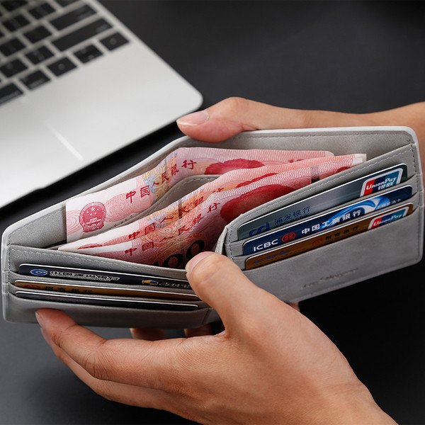 Portofel zilnic pentru bărbați cu inscripție în diferite culori