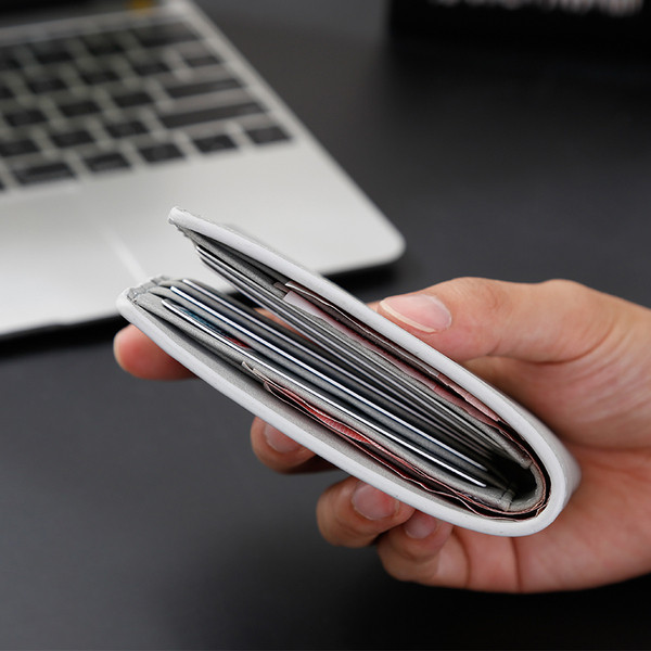 Portofel zilnic pentru bărbați cu inscripție în diferite culori