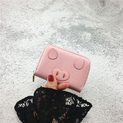 Дамски модерен портфейл в няколко цвята с апликация