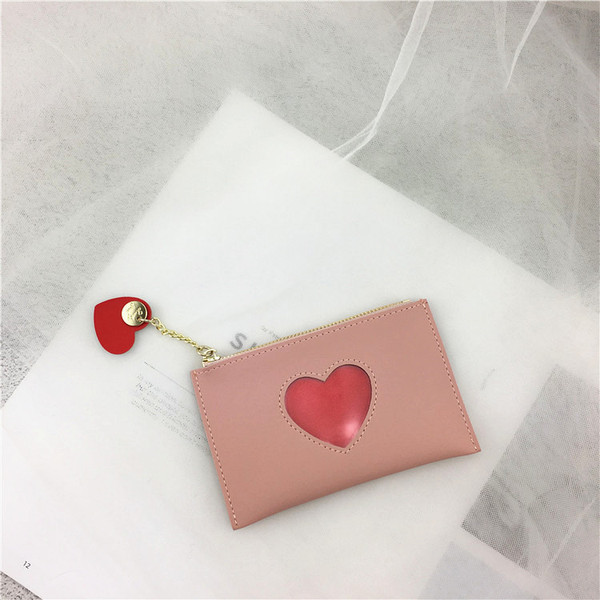 Portofel de damă de zi cu zi cu aplicație colorată