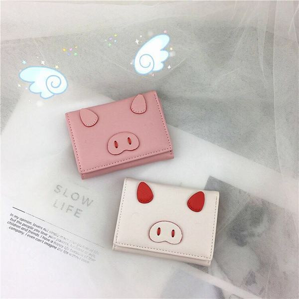 Ежедневен дамски портфейл в два цвята с апликация от еко кожа