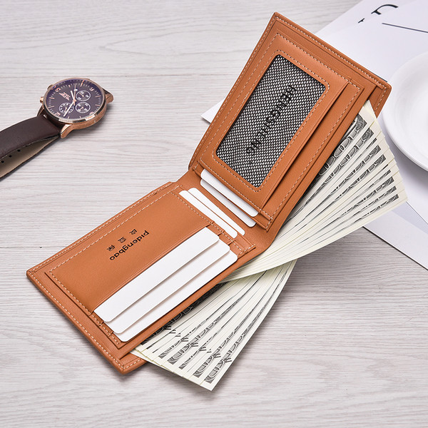 Portofel mic pentru bărbați de zi cu zi în trei culori