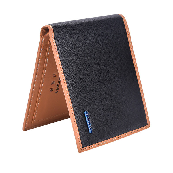 Portofel mic pentru bărbați de zi cu zi în trei culori